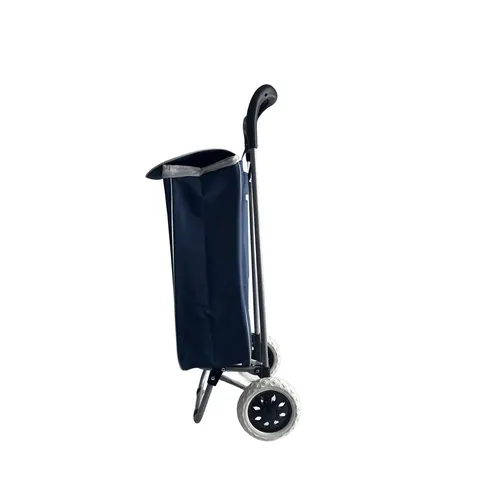 Einkaufstrolley klappbar Xani Einkaufsroller 2 Räder Polyester Stahl 5 Farben – Bild 5