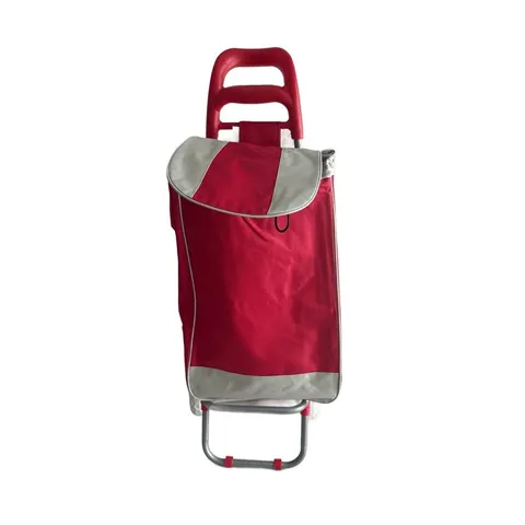 Einkaufstrolley klappbar Xani Einkaufsroller 2 Räder Polyester Stahl 5 Farben – Bild 8