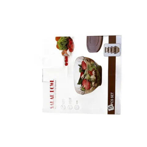 Salatschüssel mit Deckel 5er Set stapelbar Kunststoff Meal Prep Küche Vorrat &ndash; Bild 12