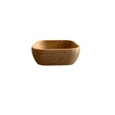 Holzschale rund 12,5x4,5 cm Akazienholz Xani Servierschale Snackschale für Dips – Bild 7