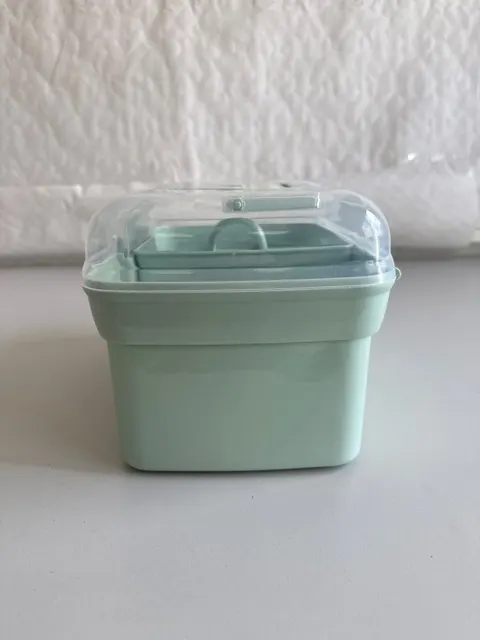 Xani Aufbewahrungsbox Kunststoff 27,5x17x15 cm mit Klappdeckel und Tragegriff – Bild 6