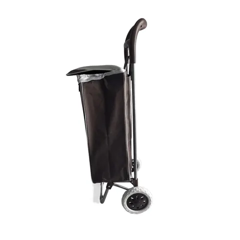 Einkaufstrolley klappbar Xani Einkaufsroller 2 Räder Polyester Stahl 5 Farben – Bild 13