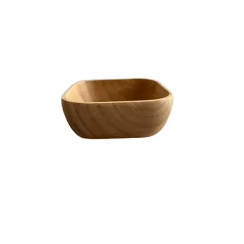 Holzschale rund 12,5x4,5 cm Akazienholz Xani Servierschale Snackschale für Dips – Bild 5