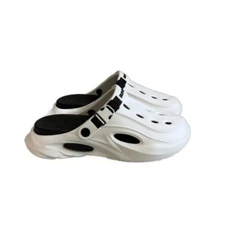 Clogs Unisex Ultra Comfort EVA Hausschuhe Gartenschuhe Gr. 36-45 Grün Weiß Xani – Bild 8