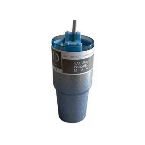 Isolierbecher 600 ml Xani Edelstahl mit & ohne Strohhalm auslaufsicher 3 Farben &ndash; Bild 6