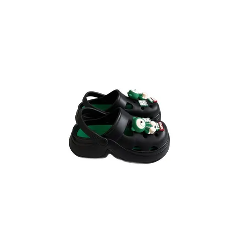 Damen Plateau Clogs EVA Bären-Charms Hausschuhe Gartenschuhe Gr. 36-41 Xani – Bild 22