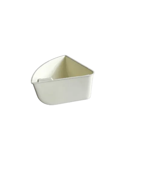 Servierplatte rund 5 Fächer Snackschale mit Deckel Blau 28,5 cm Kunststoff – Bild 9