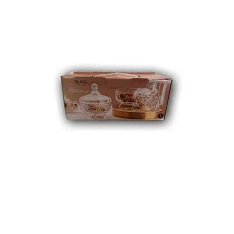 Zuckerdose Glas mit Deckel 260 ml Bonbonglas Vorratsglas Gewürzdose transparent – Bild 3