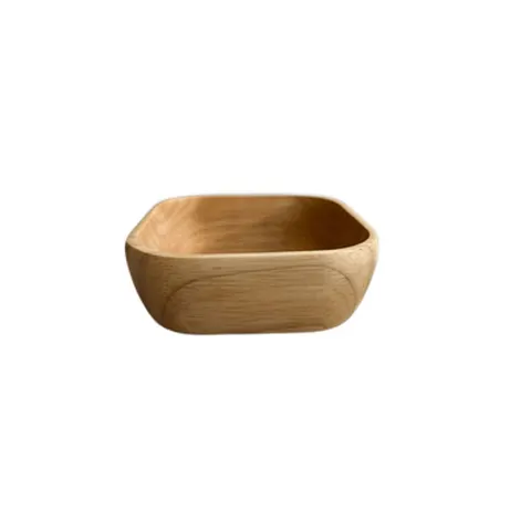 Holzschale rund 12,5x4,5 cm Akazienholz Xani Servierschale Snackschale für Dips – Bild 6