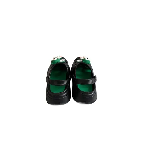 Damen Plateau Clogs EVA Bären-Charms Hausschuhe Gartenschuhe Gr. 36-41 Xani – Bild 21