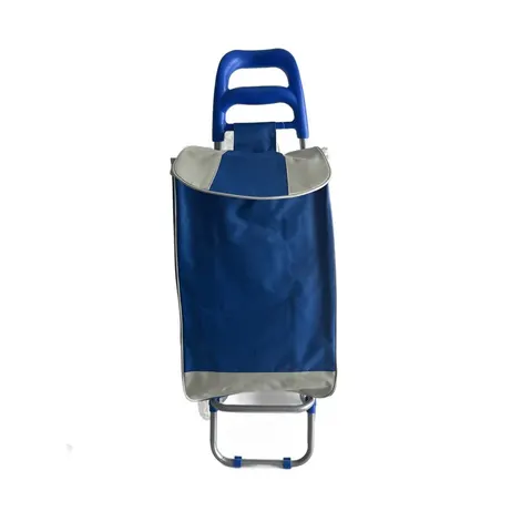 Einkaufstrolley klappbar Xani Einkaufsroller 2 Räder Polyester Stahl 5 Farben – Bild 10