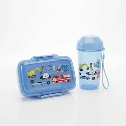Lunchbox Kinder mit Trinkbecher Set Brotdose Kinder Schule Kindergarten Xani &ndash; Bild 3