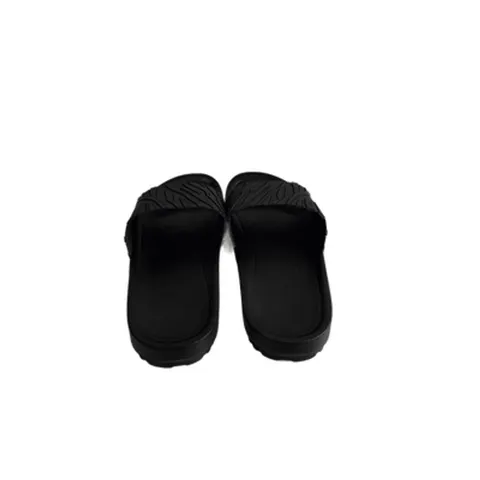 Hausschuhe Unisex Schwarz Gr. 36-45 Damen Herren Pantoffeln EVA rutschfest Xani – Bild 5