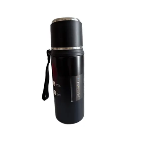 Thermosflasche 800ml Edelstahl doppelwandig mit Trinkbecher Isolierflasche Xani – Bild 4