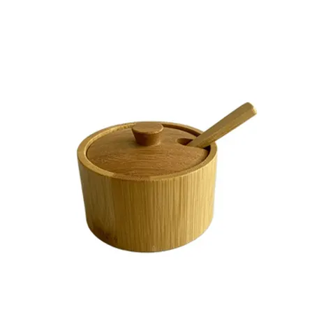Gewürzbehälter Holz 3er Set Xani mit Dosierlöffel Gewürzdosen für Kräuter Tee &ndash; Bild 13