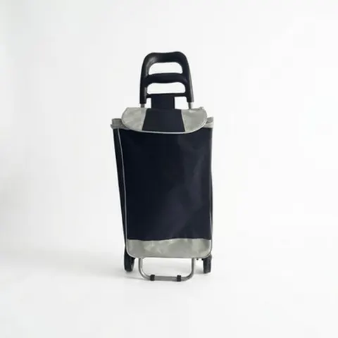 Einkaufstrolley klappbar Xani Einkaufsroller 2 Räder Polyester Stahl 5 Farben – Bild 4