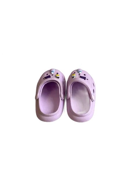 Xani Kinder Clogs EVA Flieder mit Charms Gartenschuhe Badeschuhe Hausschuhe – Bild 5