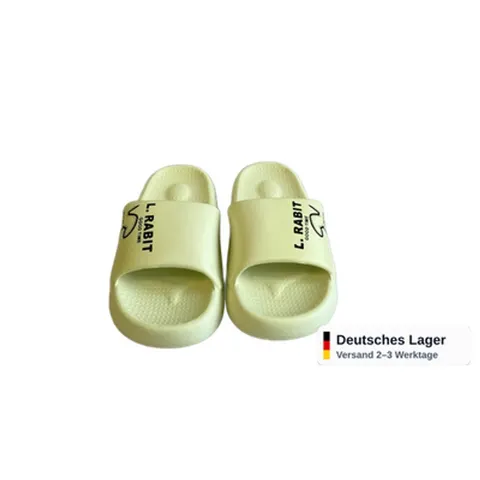 Hausschuhe Damen Herren Unisex Slipper EVA L. Rabbit Comfort Gr. 36-45 3 Farben – Bild 3