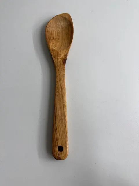 Holzlöffel 5er Set 7x30 cm für Kochen und Rühren, Küchenutensilien Xuhong &ndash; Bild 8