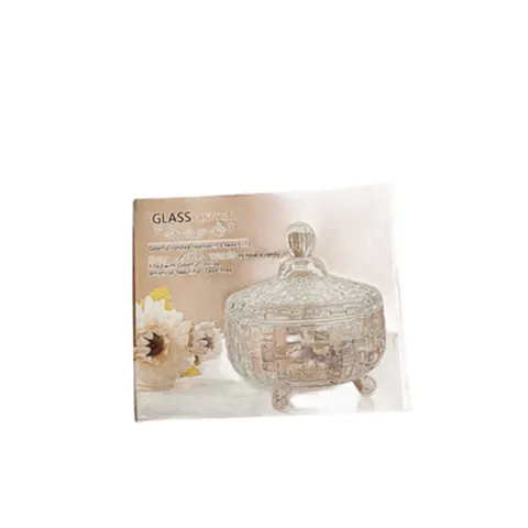 Zuckerdose Glas mit Deckel 260 ml Bonbonglas Vorratsglas Gewürzdose transparent – Bild 5