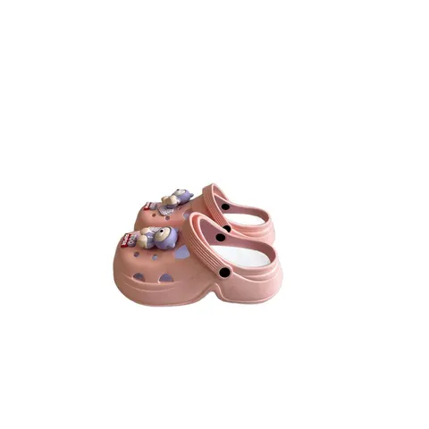 Damen Plateau Clogs EVA Bären-Charms Hausschuhe Gartenschuhe Gr. 36-41 Xani – Bild 17