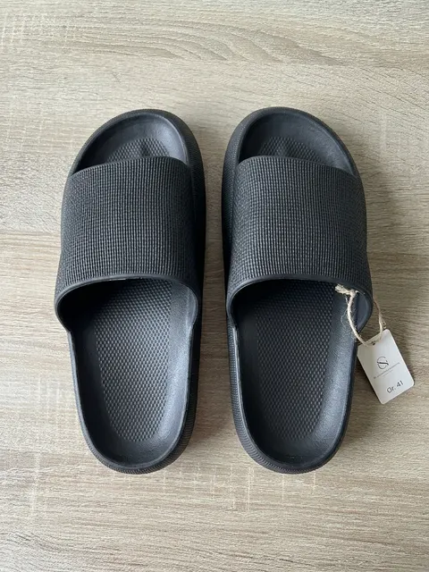 Cloud-Slipper Herren Hausschuhe EVA-Sohle 4cm Badelatschen Pool-Slipper – Bild 5