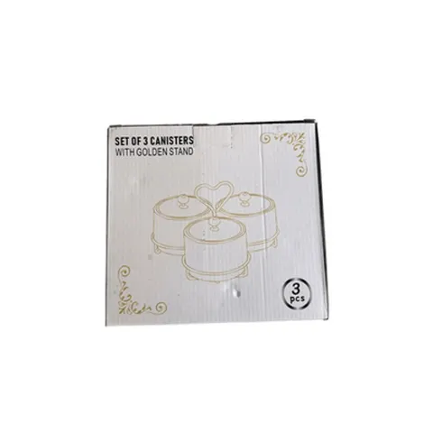 Snackschalen Set 3-teilig Keramik mit Deckel Schalen Vorratsdose Küche – Bild 10