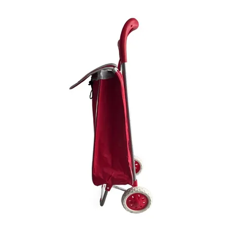 Einkaufstrolley klappbar Xani Einkaufsroller 2 Räder Polyester Stahl 5 Farben – Bild 9