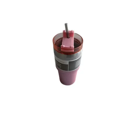 Isolierbecher 600 ml Xani Edelstahl mit & ohne Strohhalm auslaufsicher 3 Farben &ndash; Bild 12