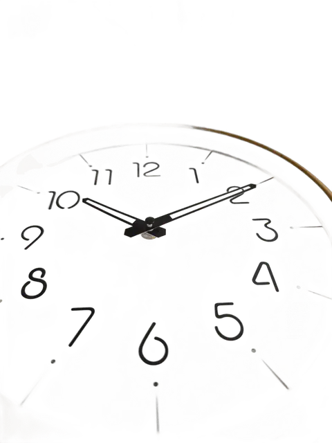 Wanduhr 30cm Holz Hell Modern Klassisch Lautlos Quarz Küche Büro Wohnzimmer – Bild 4