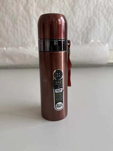 Isolierflasche 500 ml Edelstahl Thermosflasche für heiße und kalte Getränke Xani – Bild 4