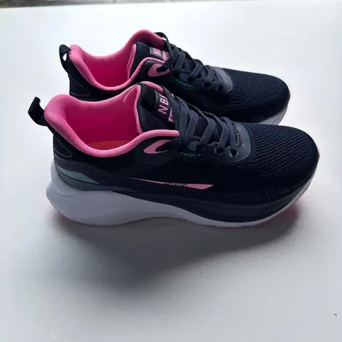 NBK Damen Sneaker Strick-Mesh Turnschuhe atmungsaktiv leicht Gr. 36-41 4 Farben &ndash; Bild 4