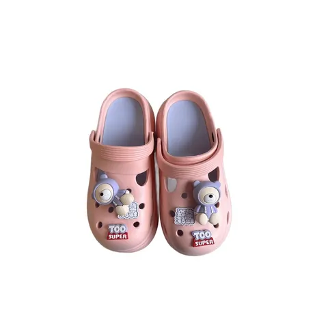 Damen Plateau Clogs EVA Bären-Charms Hausschuhe Gartenschuhe Gr. 36-41 Xani – Bild 12